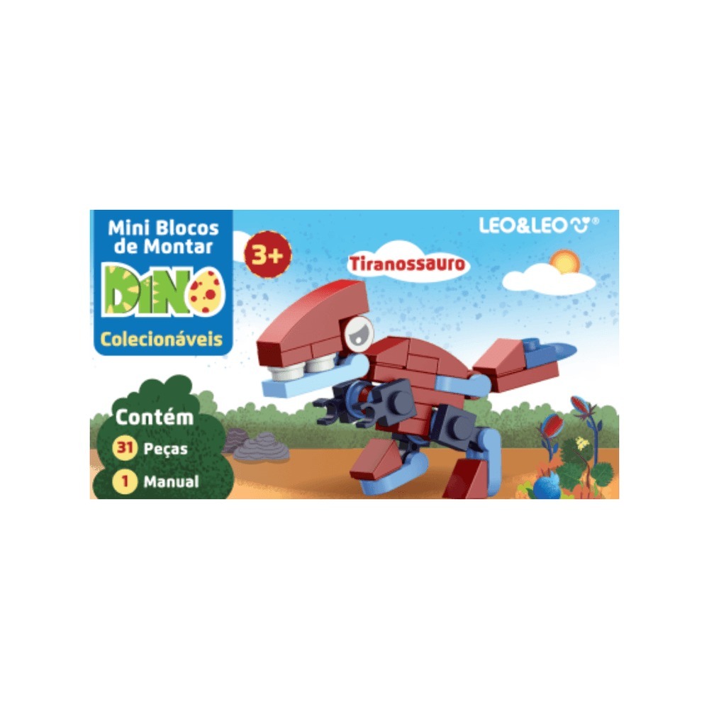 BLOCOS MONTAR DINO 